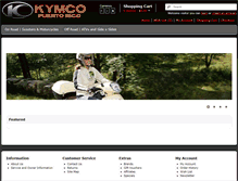 Tablet Screenshot of kymcopuertorico.com